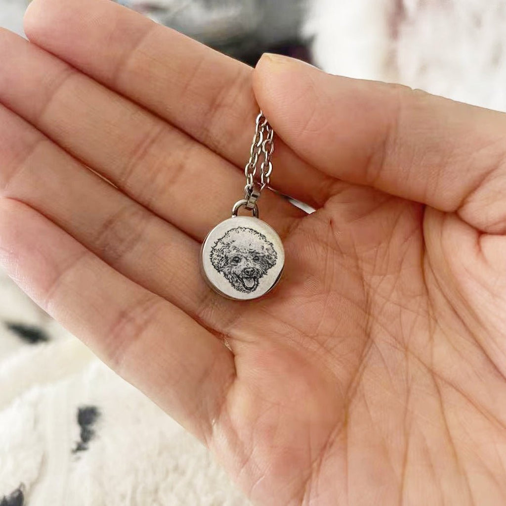 Pet Hair Memorial Pendant - SixCat