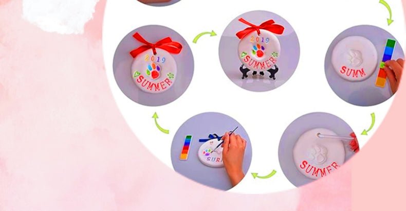 Pet Paw Print Commemorative Inkpad - SixCat