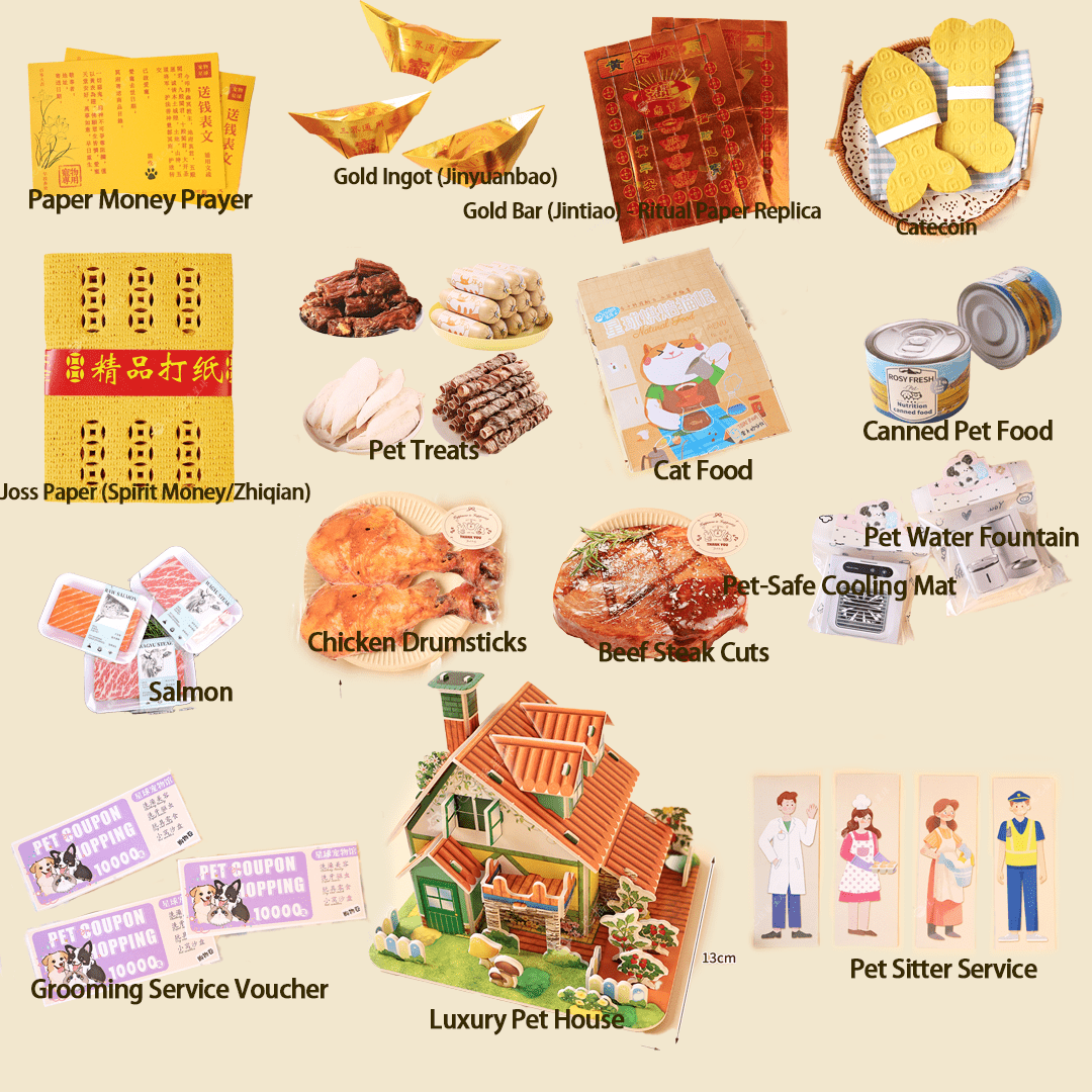 Pet Memorial & Funeral Supplies Collection - SixCat