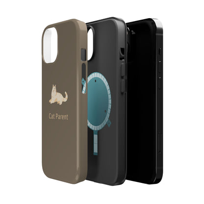 Cat Parent Magnetic Impact - Resistant Phone Case - SixCat