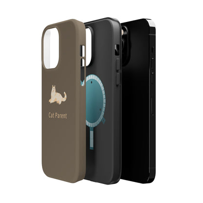 Cat Parent Magnetic Impact - Resistant Phone Case - SixCat