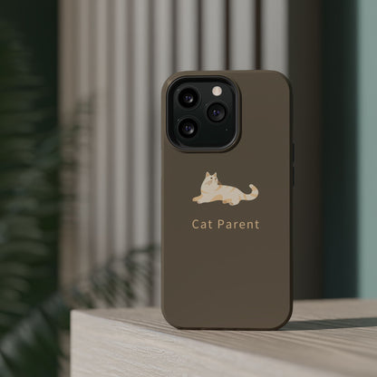 Cat Parent Magnetic Impact - Resistant Phone Case - SixCat