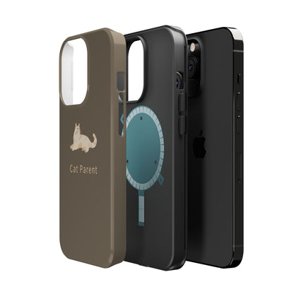 Cat Parent Magnetic Impact - Resistant Phone Case - SixCat