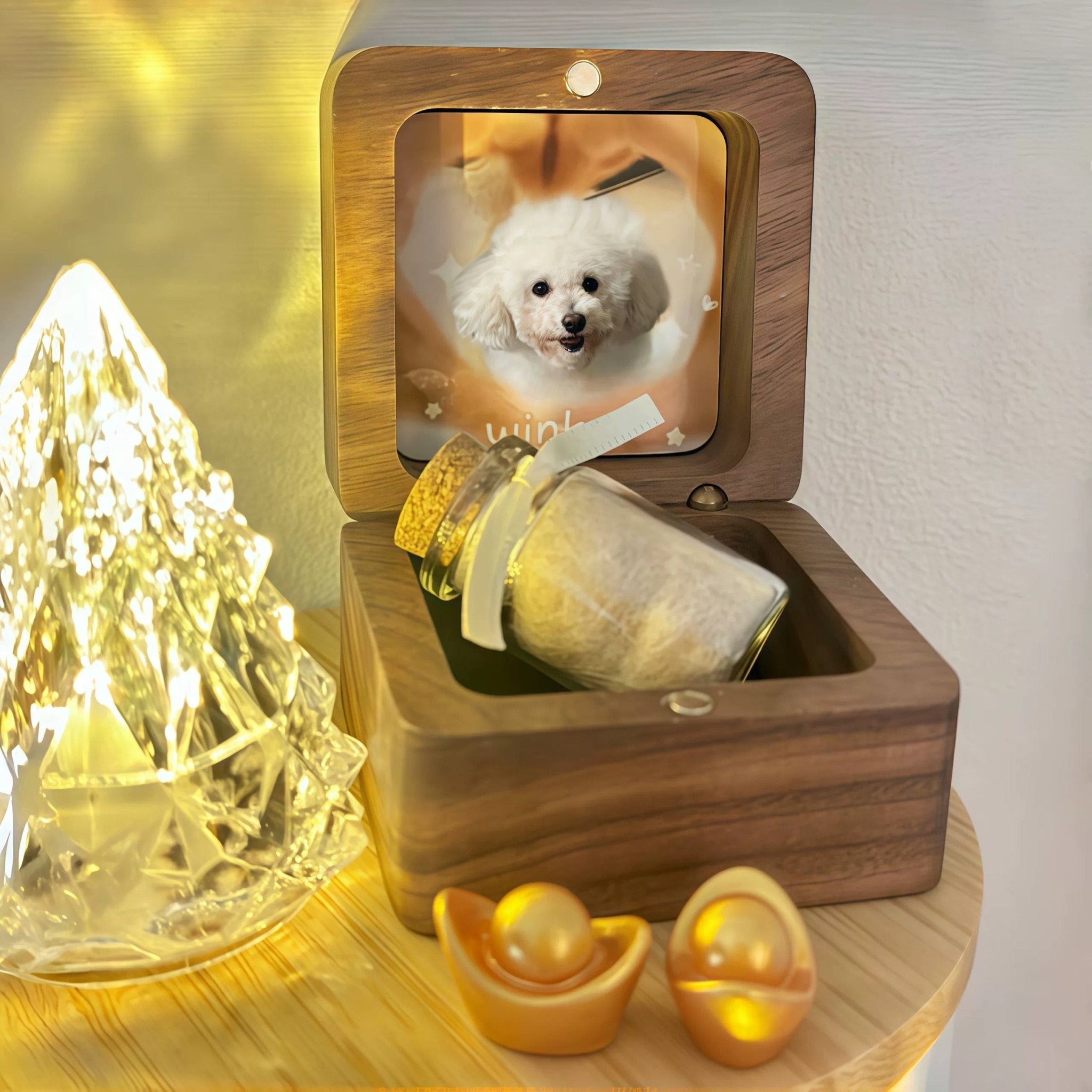 Pet Hair Memorial Box - SixCat