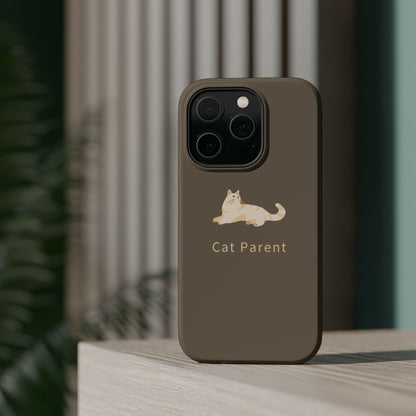 Cat Parent Magnetic Impact - Resistant Phone Case - SixCat