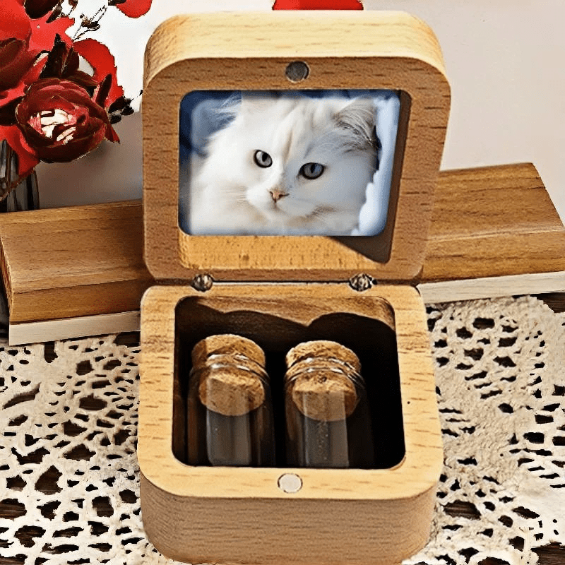 Pet Hair Memorial Box - SixCat