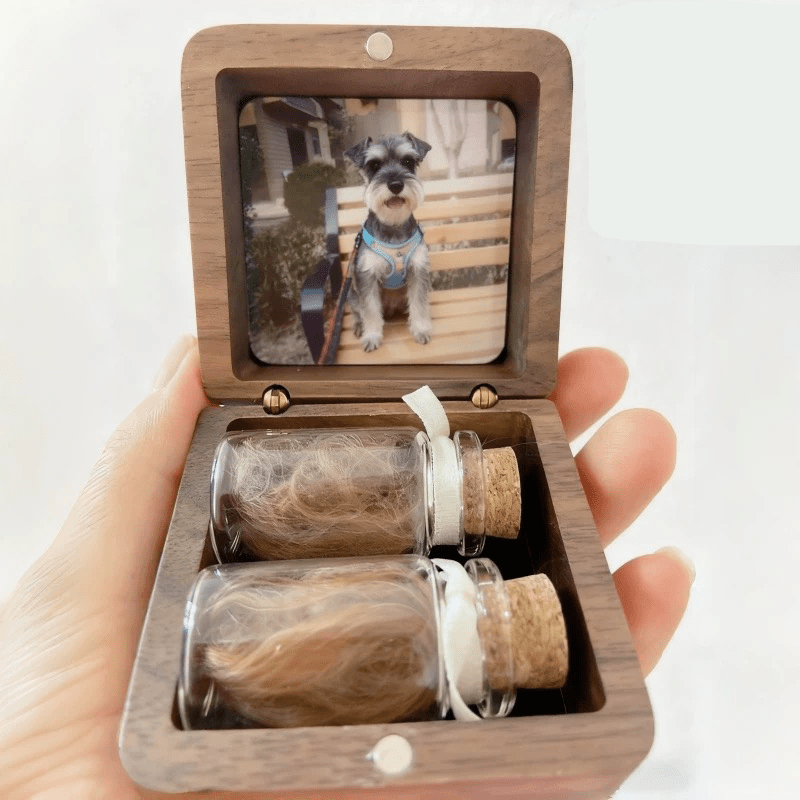 Pet Hair Memorial Box - SixCat