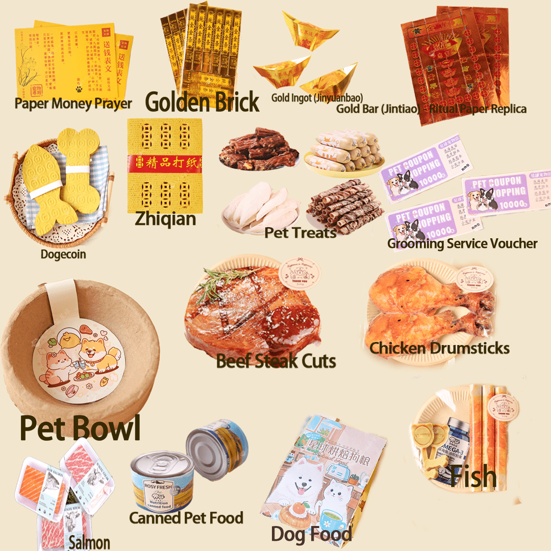Pet Memorial & Funeral Supplies Collection - SixCat