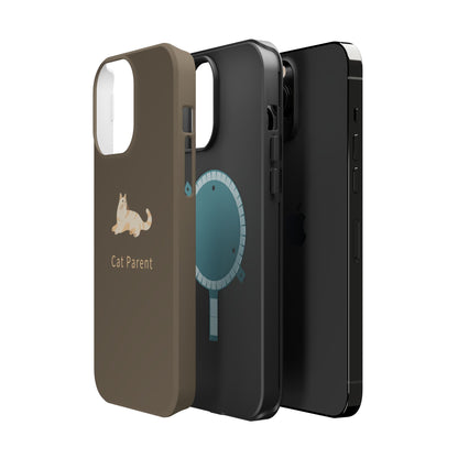 Cat Parent Magnetic Impact - Resistant Phone Case - SixCat