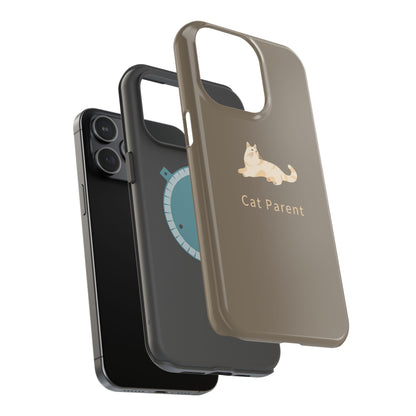 Cat Parent Magnetic Impact - Resistant Phone Case - SixCat