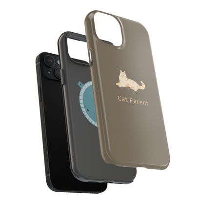 Cat Parent Magnetic Impact - Resistant Phone Case - SixCat