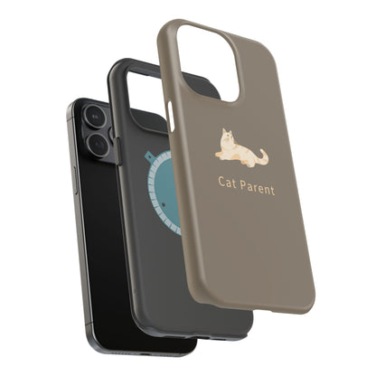 Cat Parent Magnetic Impact - Resistant Phone Case - SixCat