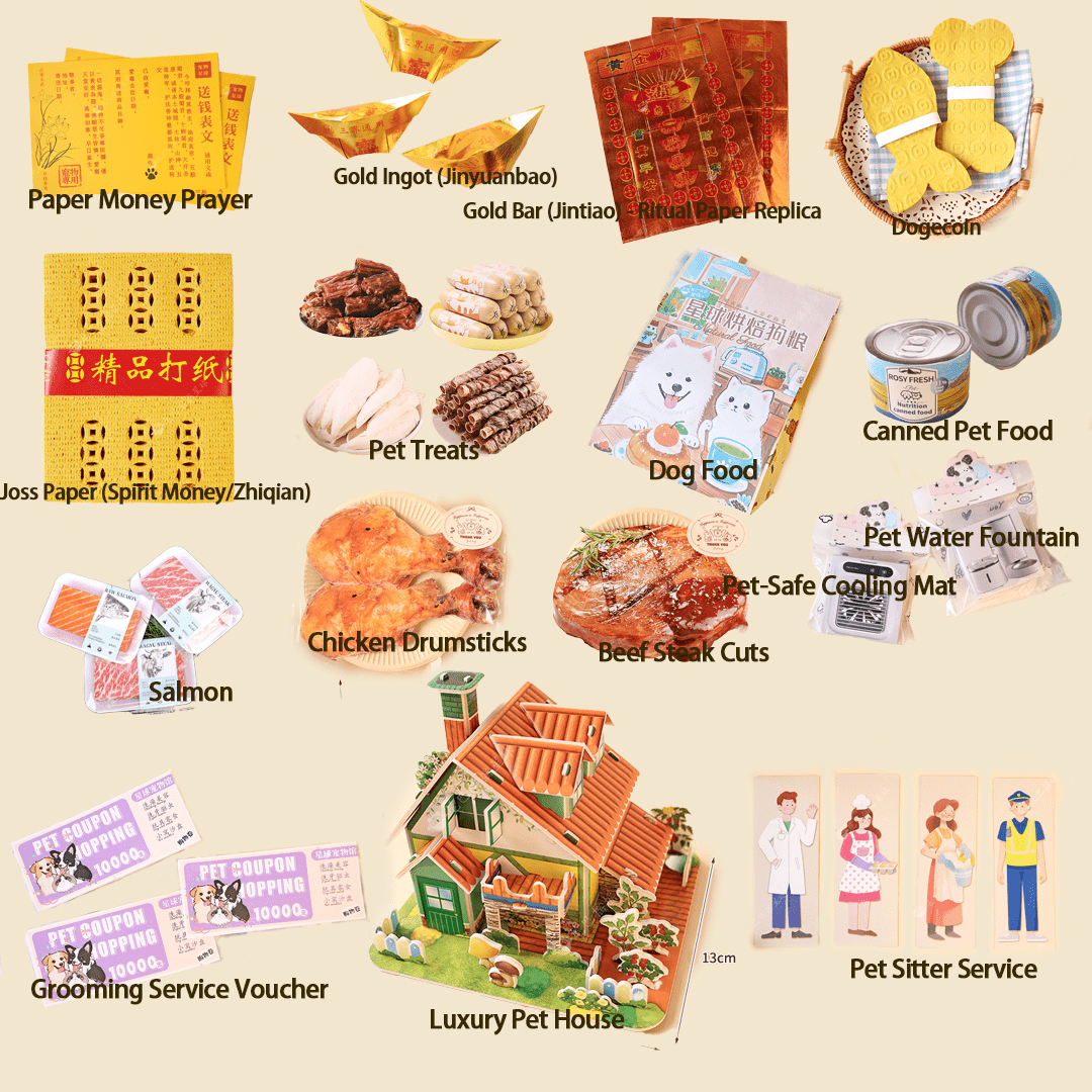 Pet Memorial & Funeral Supplies Collection - SixCat