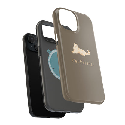 Cat Parent Magnetic Impact - Resistant Phone Case - SixCat