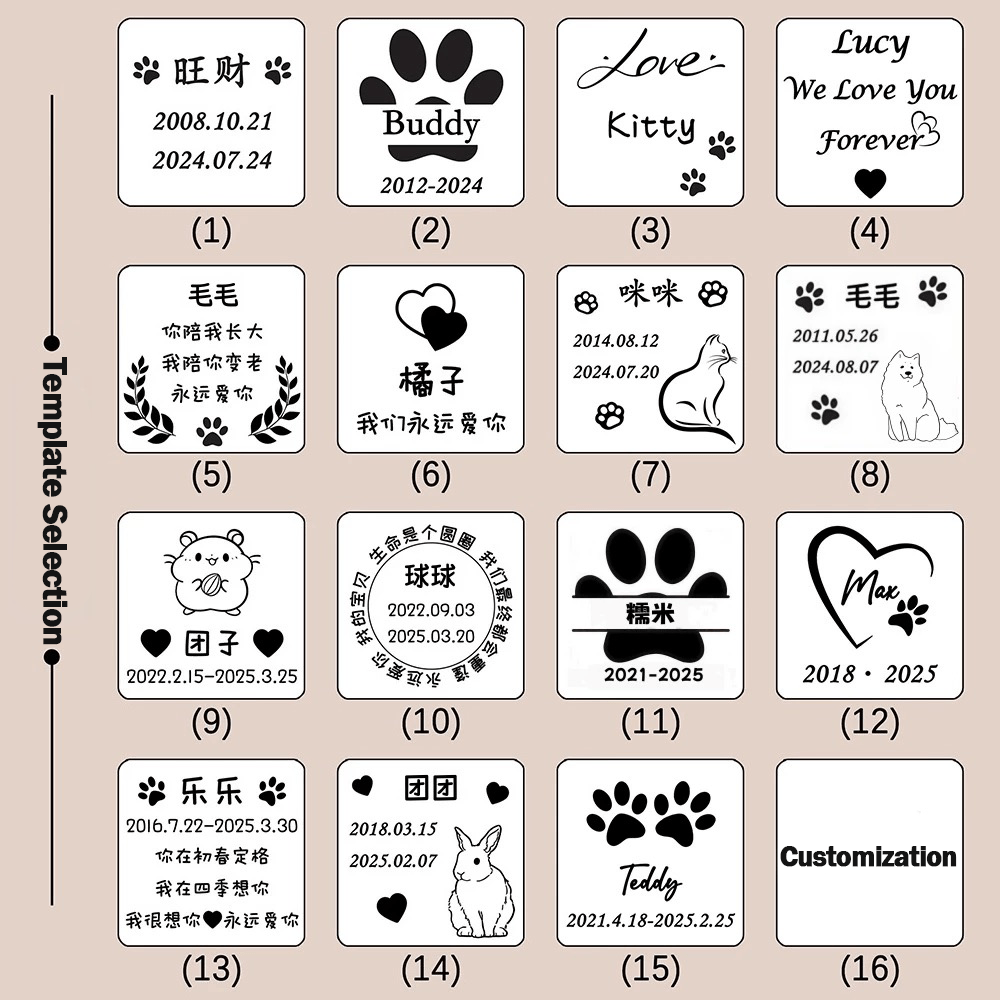 Pet Hair Memorial Box - SixCat