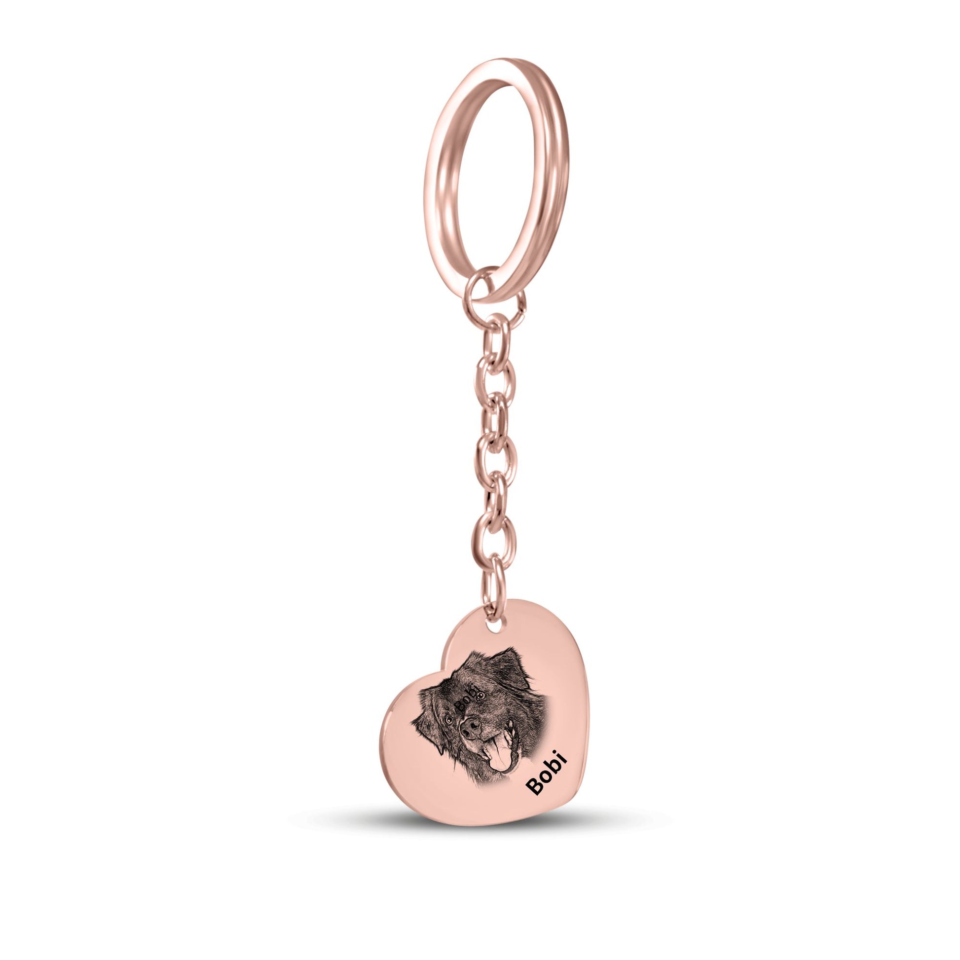 Heart Keychain - SixCat
