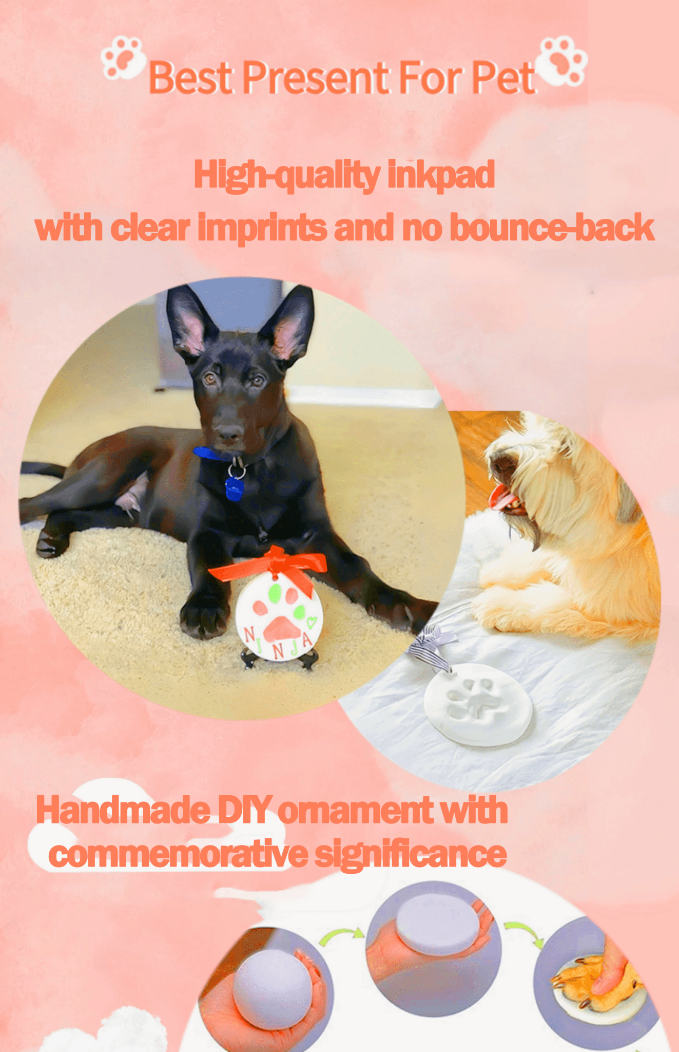 Pet Paw Print Commemorative Inkpad - SixCat