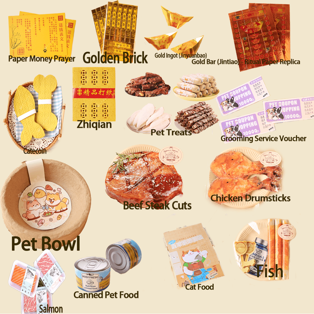 Pet Memorial & Funeral Supplies Collection - SixCat