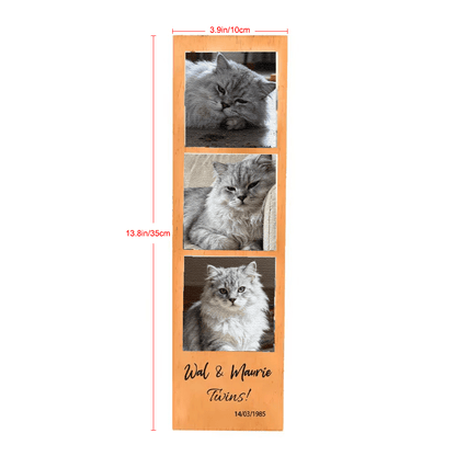 Creative Wooden Photo Frame - SixCat