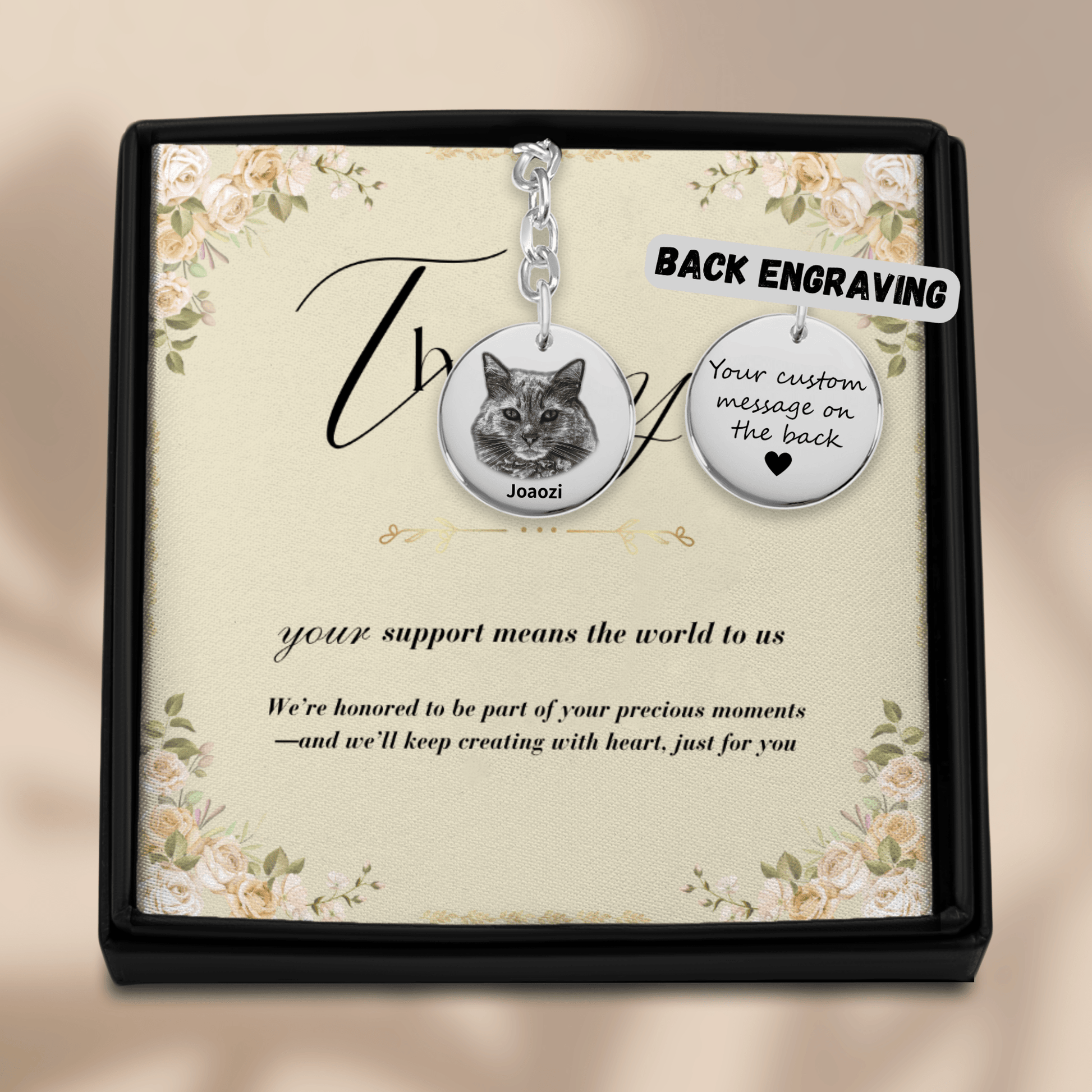 Coin Keychain - SixCat