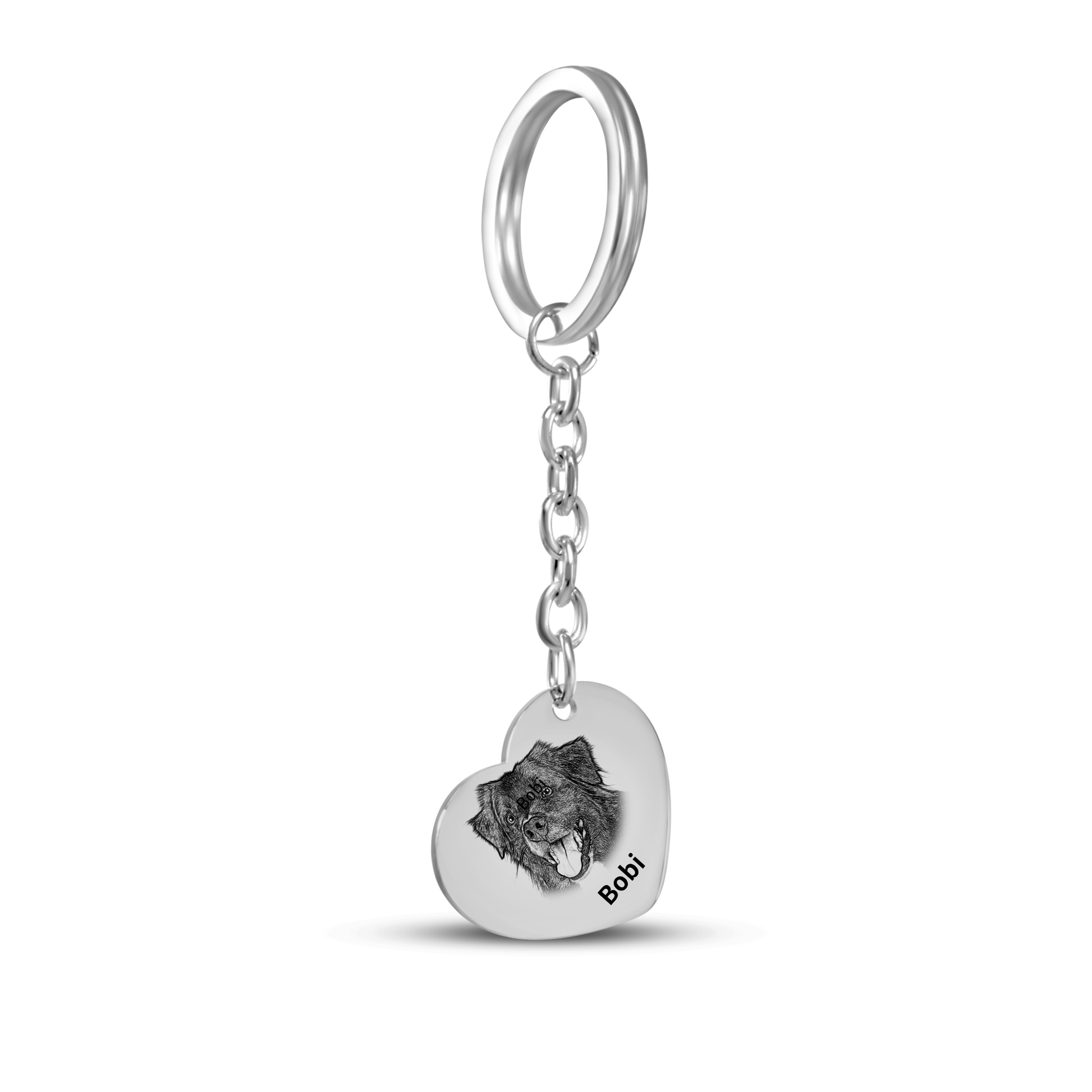 Heart Keychain - SixCat
