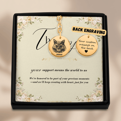 Coin Keychain - SixCat