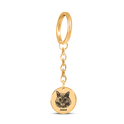 Coin Keychain - SixCat