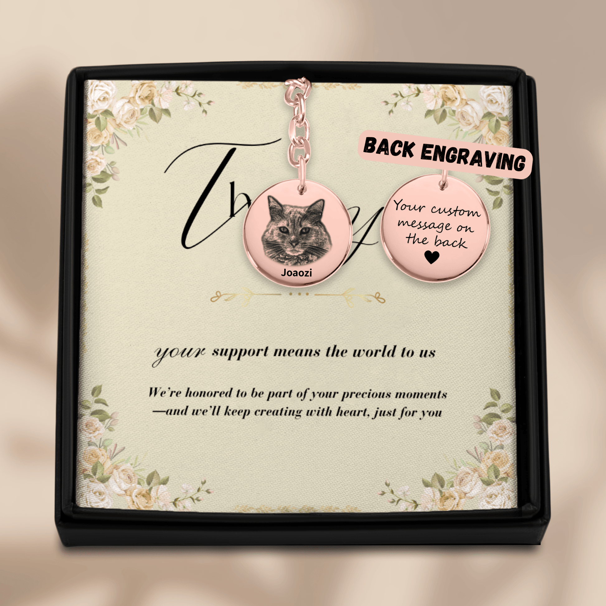 Coin Keychain - SixCat