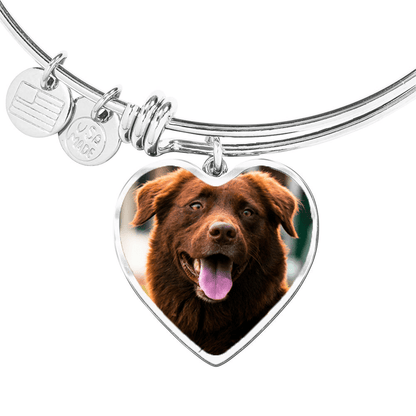 Custom Photo Heart Bracelet - SixCat